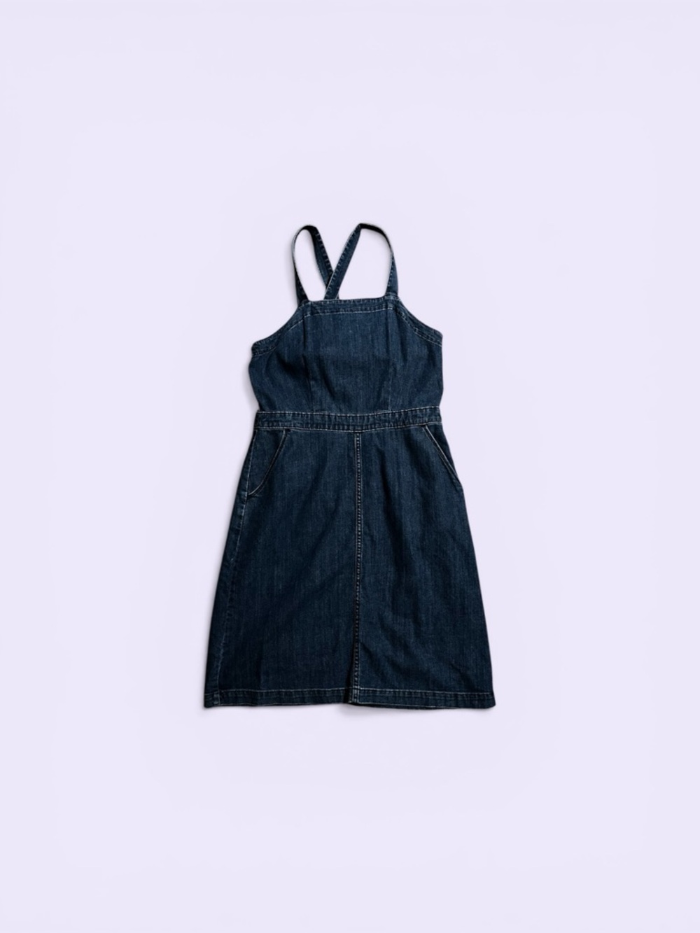 Women’s Denim Pinafore Dress
